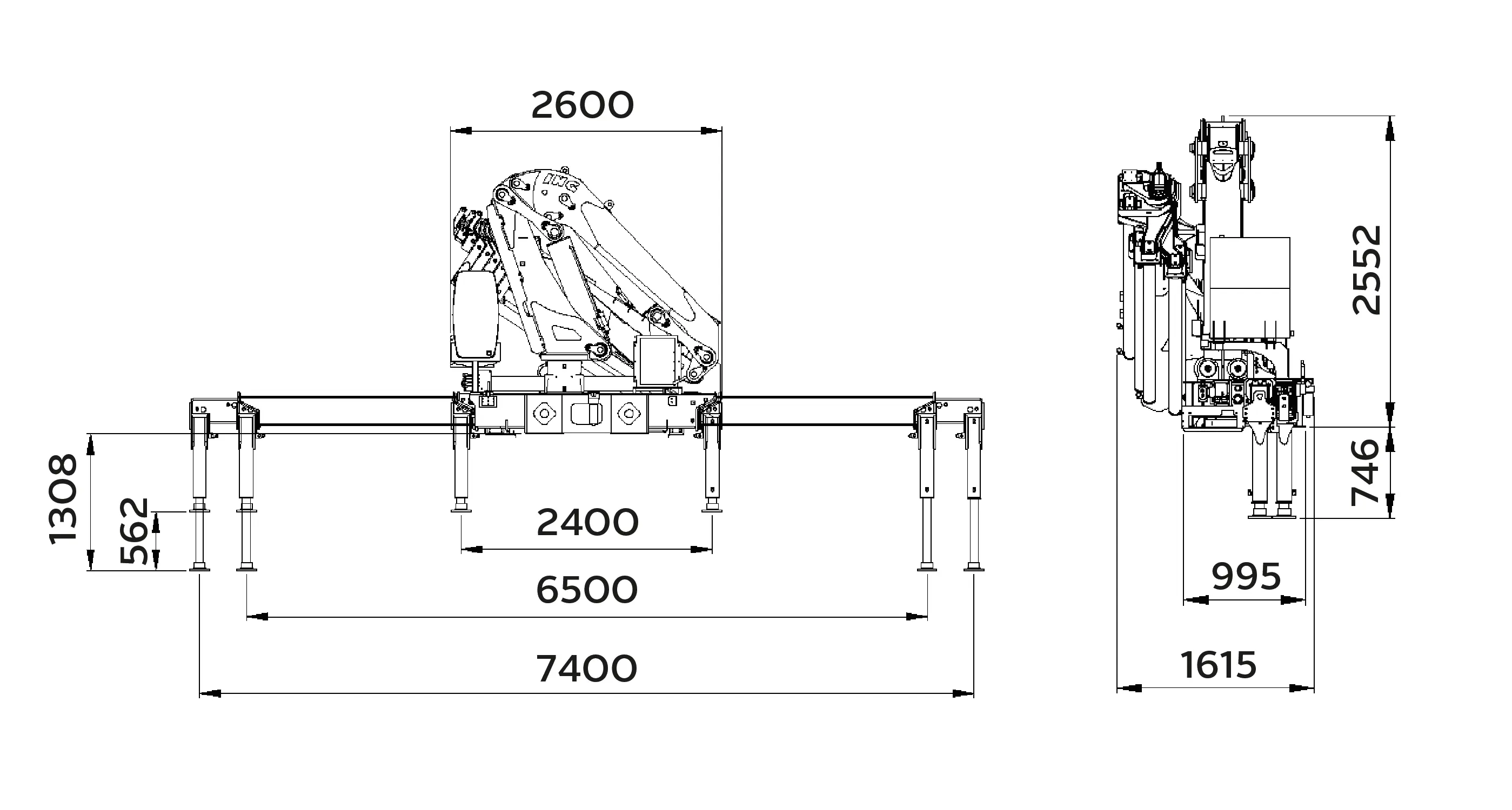 Dimensiones Grua 38.500